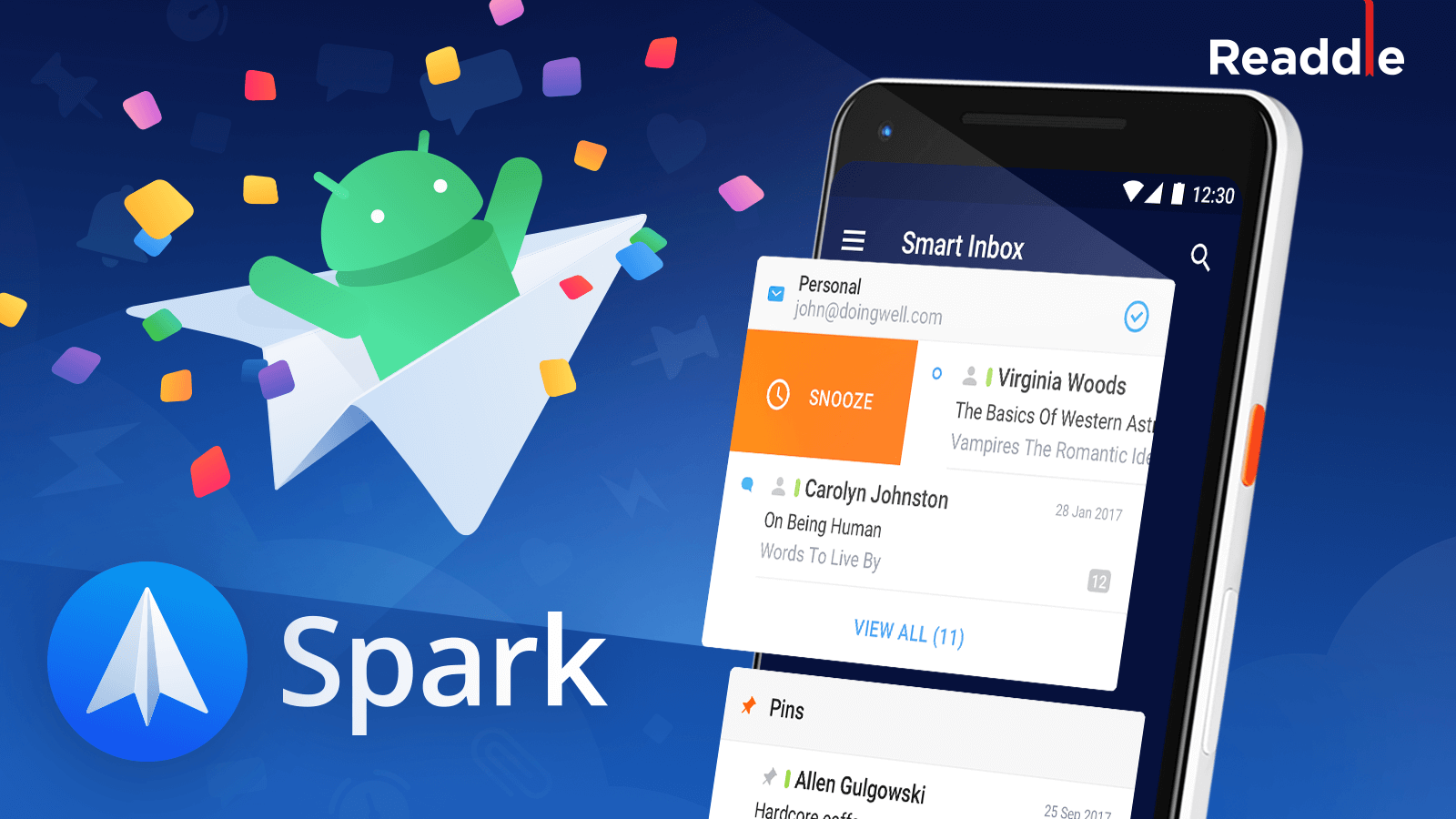 Spark1 Android בדיוק בזמן שאינבוקס נסגרת: אחת מאפליקציות המייל הפופולאריות ביותר למק ...